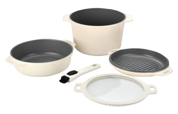 Delimano 5-piece Folding Tableware Set